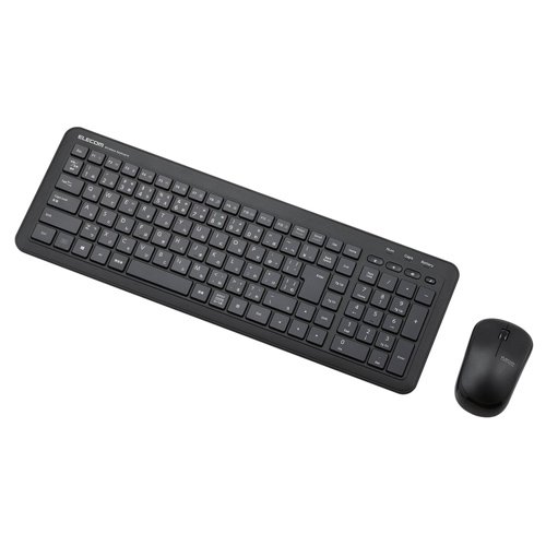 エレコム ワイヤレスコンパクトキーボード 静音タイプ メンブレン式 マウス付 ブラック TK-FDM075MBK qqffhab Amazon.co.jp: エレコム ワイヤレスコンパクトキーボード 静音タイプ